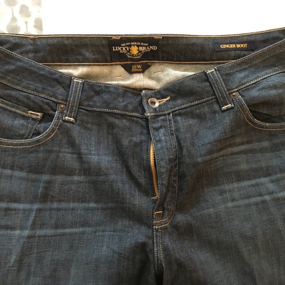 Women’s Lucky Brand Jeans Ginger Boot Size 20W Reg